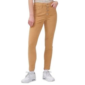 LEVI'S 721 Corduroy High Rise Button Front Skinny Women's Pants Size 26